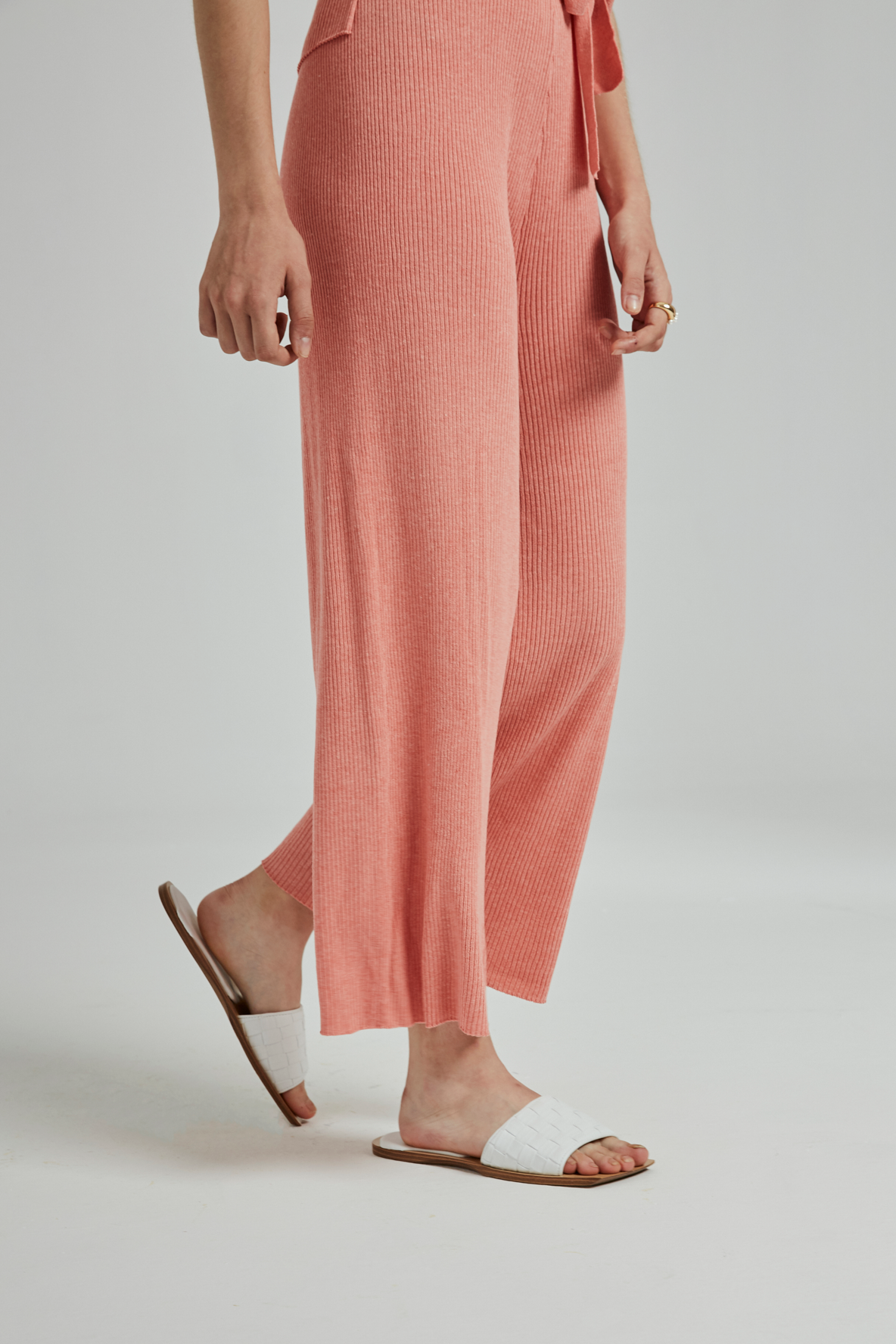 PINK KNIT PANT