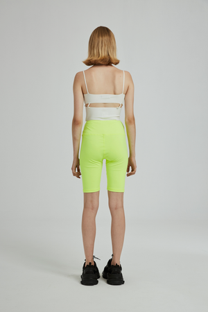 WHITE KNIT CAMISOLE
