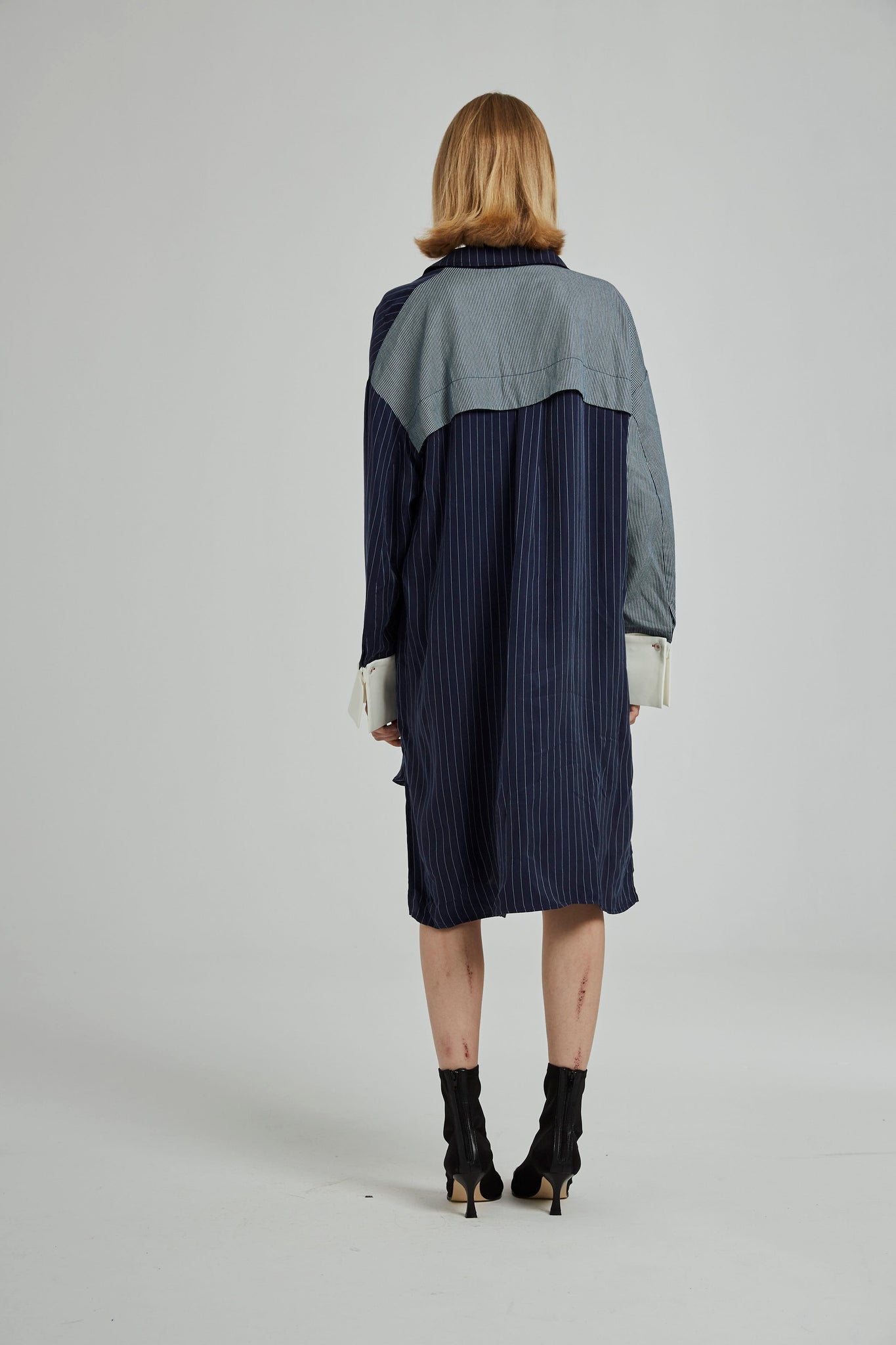 OVER SIZE SHIRT WITH DETACHABLE CUFF