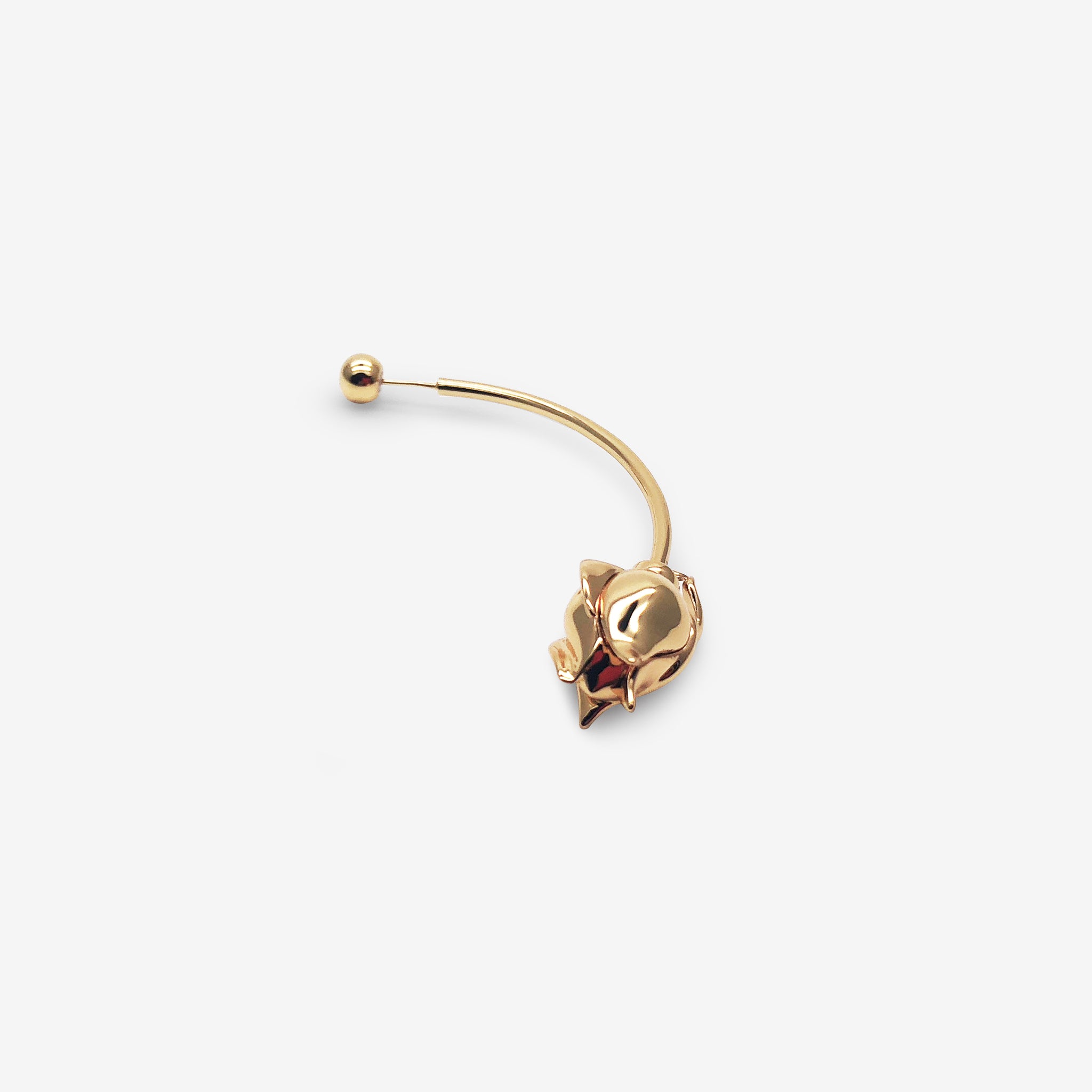 TULIP GOLD EARING