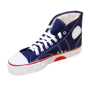 navy basketball sneaker
