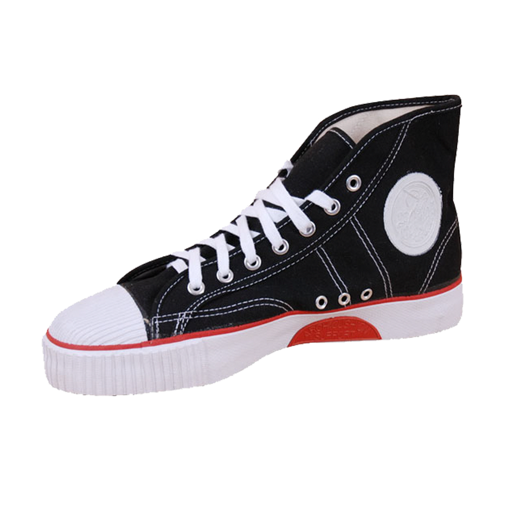 Black basketball sneaker
