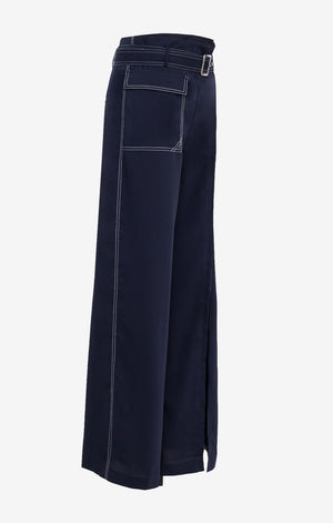 HIGH WAIST PANTS WITH BELT